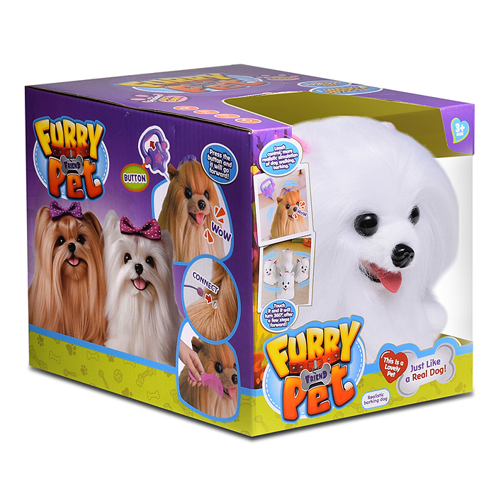 Фото к товару Собака 00-6824 "Тошка" (бегает, кружится, меняет голос) в коробке Собака 00-6824 "Тошка" (бегает, кружится, меняет голос) в коробке