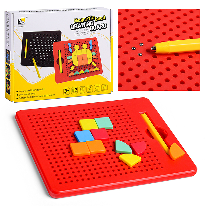 Доска магнитная TSQ-380A "Цветная фантазия" в коробке