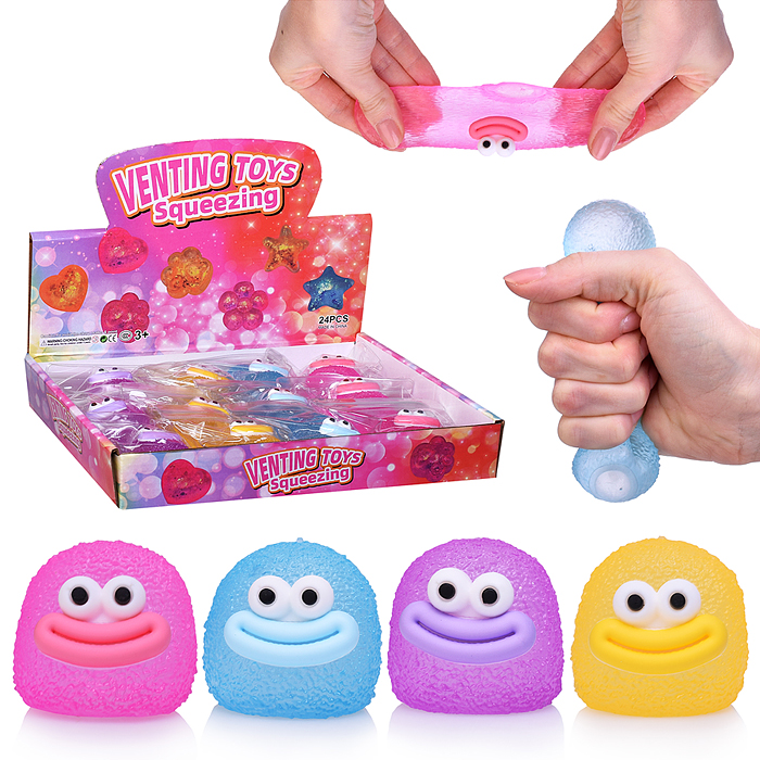 Игрушка-антистресс 00-7150 "Улыбчивый чудик" Игрушка-антистресс 00-7150 "Улыбчивый чудик"