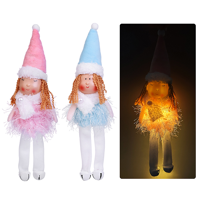 Новогоднее украшение S2402 "Фея" (30 см) Новогоднее украшение S2402 "Фея" (30 см)