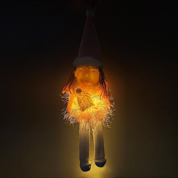 Фото к товару Новогоднее украшение S2402 "Фея" (30 см) Новогоднее украшение S2402 "Фея" (30 см)