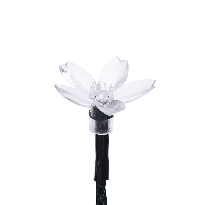 Фото к товару Электрогирлянда 3м, 20 ламп Цветочки, цветная Электрогирлянда 3м, 20 ламп Цветочки, цветная