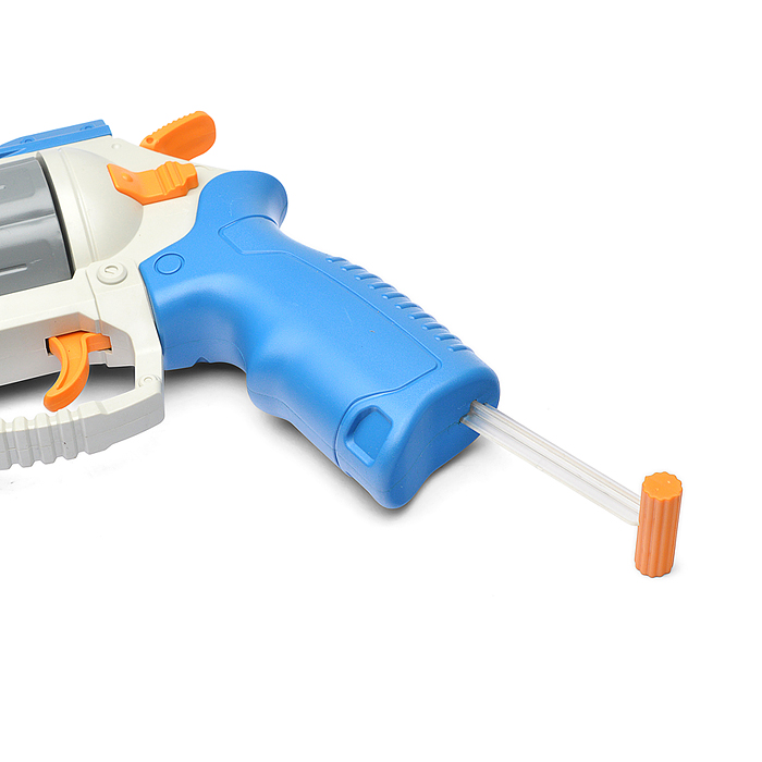 Фото к товару Пистолет 818A "Револьвер" с мягкими пулями, в коробке Пистолет 818A "Револьвер" с мягкими пулями, в коробке