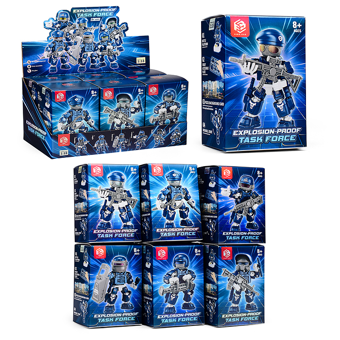 Робот FB134 "Полицейский" в коробке Робот FB134 "Полицейский" в коробке