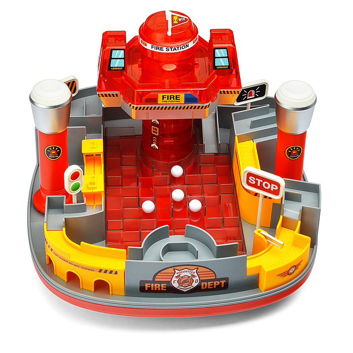 Игровой набор Лабиринт MKD219A "Пожарная станция" в коробке