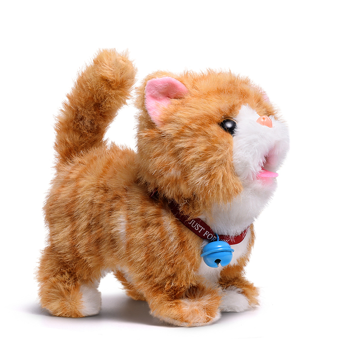 Фото к товару Кошка 00-6813 "Мурка" (бегает, записывает, мяукает, шевелит хвостом, открывает пасть) в пакете Кошка 00-6813 "Мурка" (бегает, записывает, мяукает, шевелит хвостом, открывает пасть) в пакете