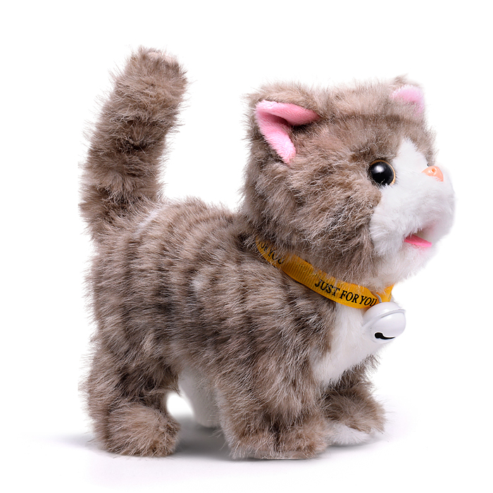 Фото к товару Кошка 00-6813 "Мурка" (бегает, записывает, мяукает, шевелит хвостом, открывает пасть) в пакете Кошка 00-6813 "Мурка" (бегает, записывает, мяукает, шевелит хвостом, открывает пасть) в пакете