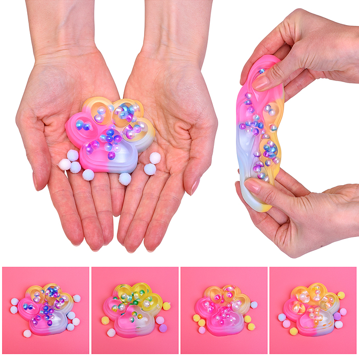 Игрушка-антистресс 00-7178 "Радужная лапка" Игрушка-антистресс 00-7178 "Радужная лапка"