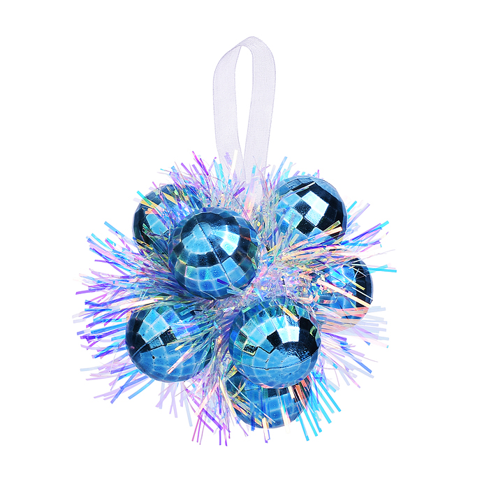 Новогоднее украшение S2405 "Морозные фантазии" (8 см) Новогоднее украшение S2405 "Морозные фантазии" (8 см)