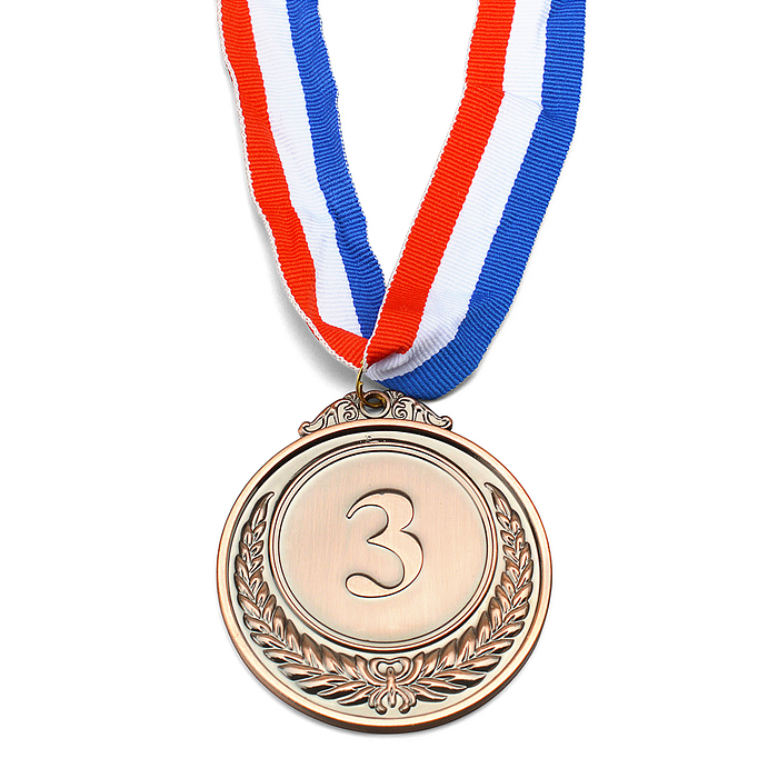 Фото к товару Медаль 00-6998 металл (6,5 см) Медаль 00-6998 металл (6,5 см)