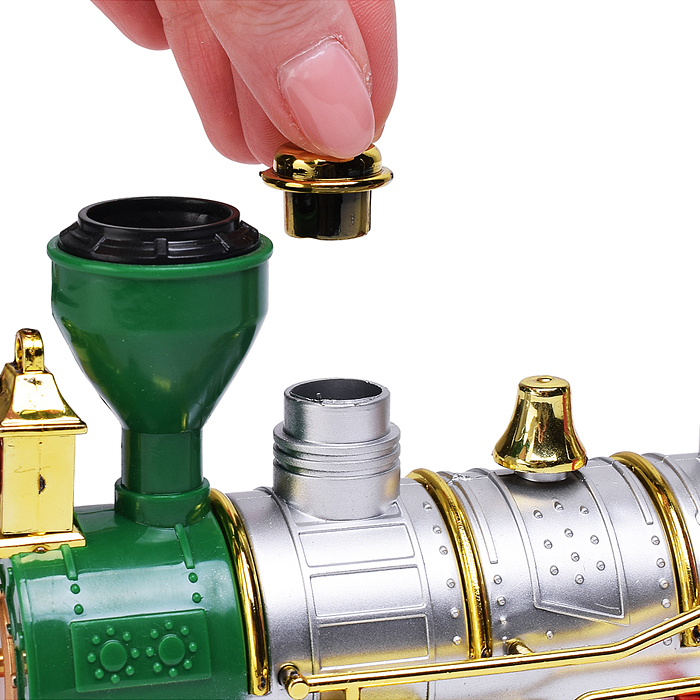 Фото к товару Железная дорога 8515CM(STEAM) "Рождественское путешествие" р/у, 27 MHz, в коробке Железная дорога 8515CM(STEAM) "Рождественское путешествие" р/у, 27 MHz, в коробке