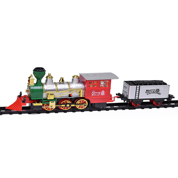 Фото к товару Железная дорога 8515CM(STEAM) "Рождественское путешествие" р/у, 27 MHz, в коробке Железная дорога 8515CM(STEAM) "Рождественское путешествие" р/у, 27 MHz, в коробке