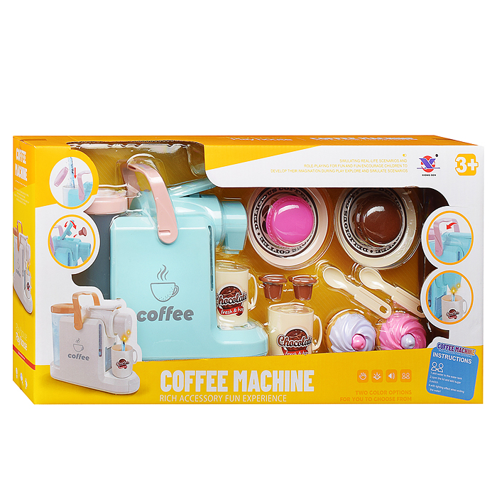 Фото к товару Бытовая техника XS-25097 "Кофемашина" в коробке Бытовая техника XS-25097 "Кофемашина" в коробке