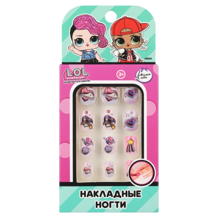 Накладные ногти "Лол" 