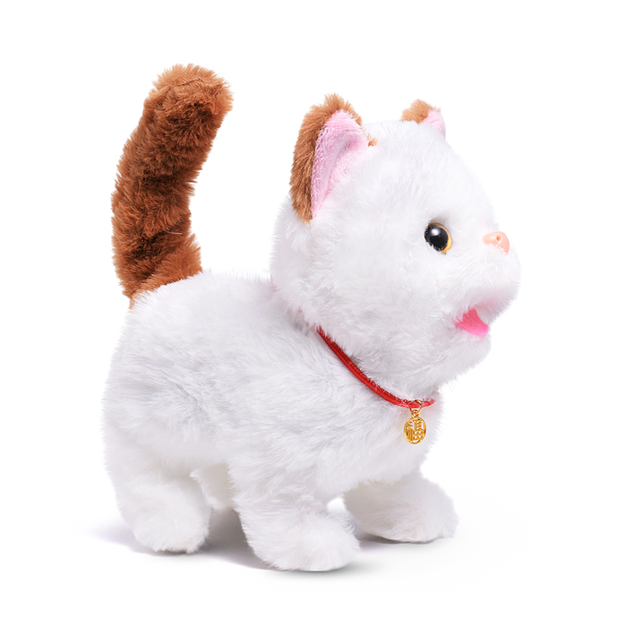 Фото к товару Кот 00-6810 "Барсик" (бегает, издаёт звук, виляет хвостом, открывает пасть), в пакете Кот 00-6810 "Барсик" (бегает, издаёт звук, виляет хвостом, открывает пасть), в пакете