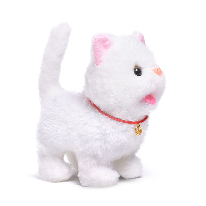 Фото к товару Кот 00-6810 "Барсик" (бегает, издаёт звук, виляет хвостом, открывает пасть), в пакете Кот 00-6810 "Барсик" (бегает, издаёт звук, виляет хвостом, открывает пасть), в пакете