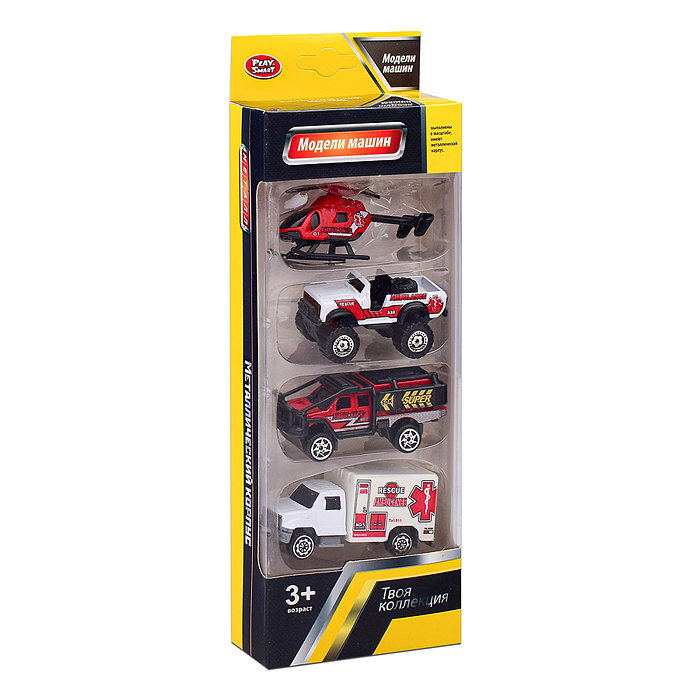 Набор машин 6676 "Амбулаторная медицинска помощь" в коробке