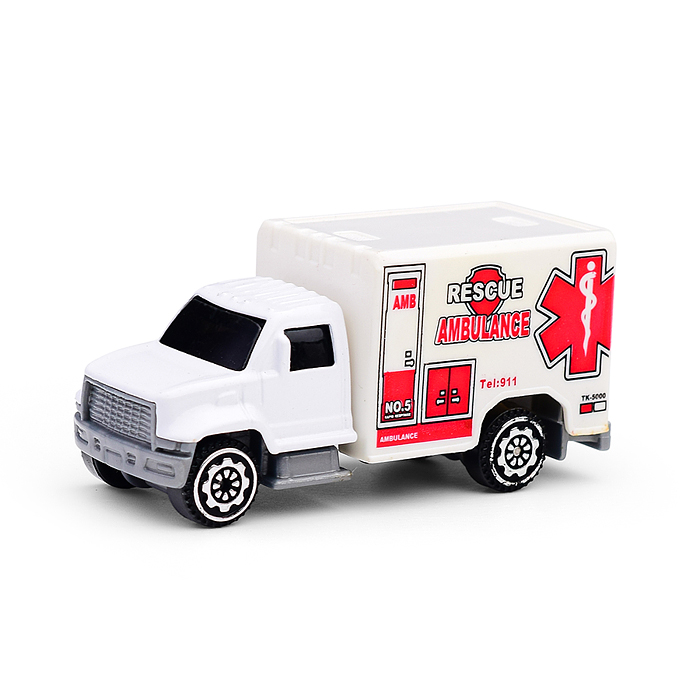 Набор машин 6676 "Амбулаторная медицинска помощь" в коробке