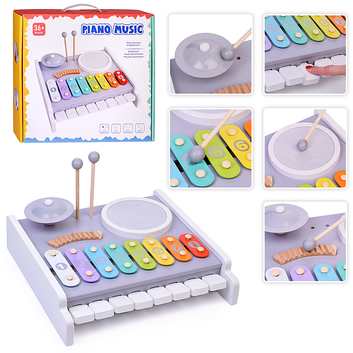 Набор инструментов D2000 "Создай свой ритм" в коробке Набор инструментов D2000 "Создай свой ритм" в коробке