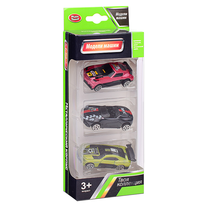 Фото к товару Набор машин 6673 "Гонки в городе" в коробке Набор машин 6673 "Гонки в городе" в коробке