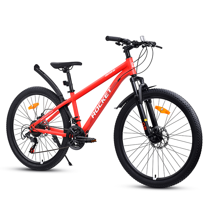 Фото к товару Велосипед 26" Rocket Crater 26, цвет красный, размер 14" Велосипед 26" Rocket Crater 26, цвет красный, размер 14"
