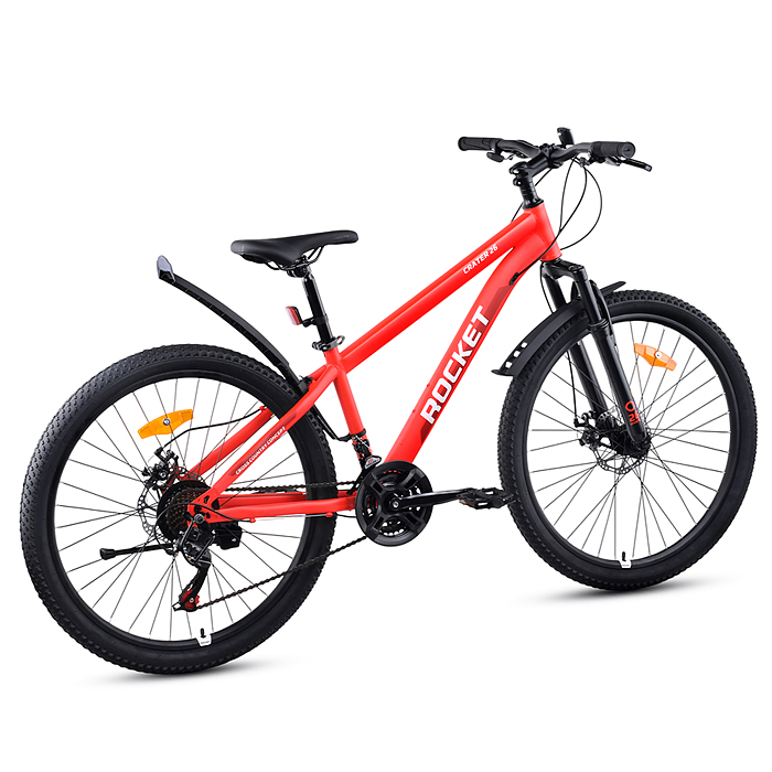 Фото к товару Велосипед 26" Rocket Crater 26, цвет красный, размер 14" Велосипед 26" Rocket Crater 26, цвет красный, размер 14"
