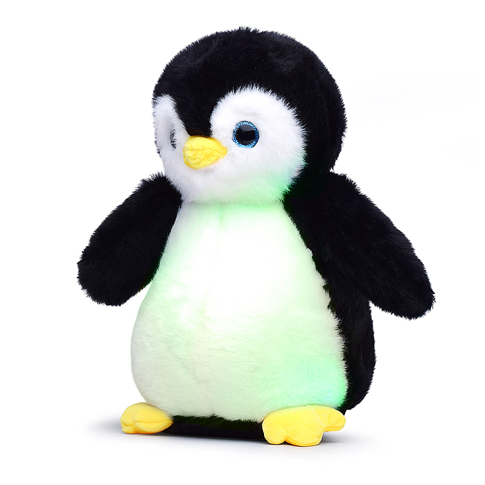 Мягкая игрушка М1523 "Пингвин" 25 см. (светится в темноте)