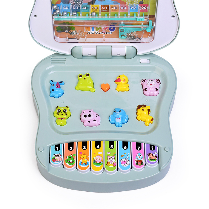 Игрушка развивающая-пианино 8871B "Бегемотик" в коробке