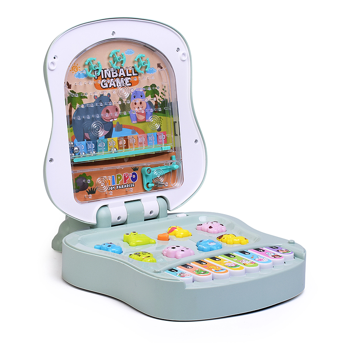 Игрушка развивающая-пианино 8871B "Бегемотик" в коробке