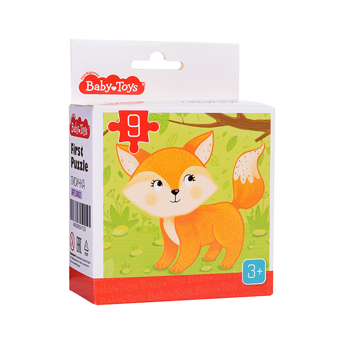 Пазл 9 "Лисичка" First Puzzle Пазл 9 "Лисичка" First Puzzle