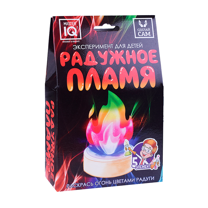 Набор для опытов "Радужное пламя" Набор для опытов "Радужное пламя"