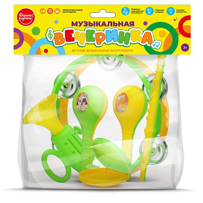 Набор музыкальных инструментов UT0290 "Музыкальная вечеринка"