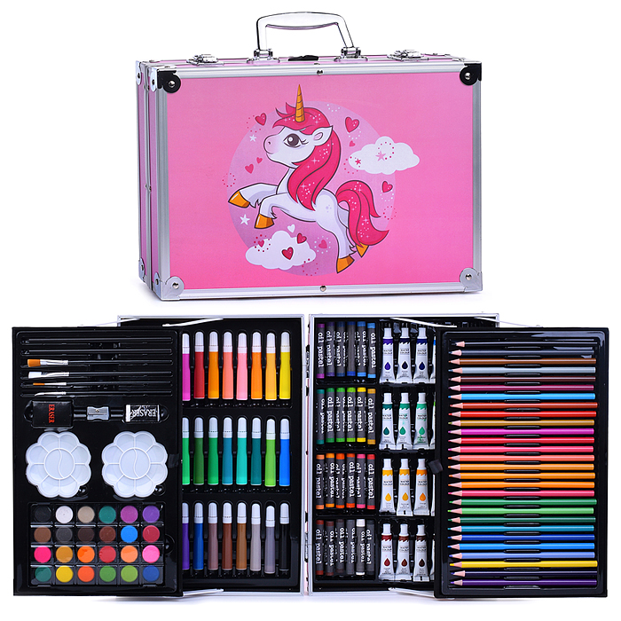 Набор для юного художника Bi-010-054 "Единорог и облачко" (145 предметов)