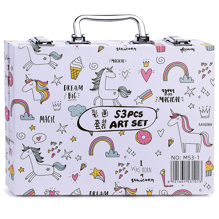 Набор для юного художника Bi-010-049 "Мечтающий Единорог" (53 предмета)