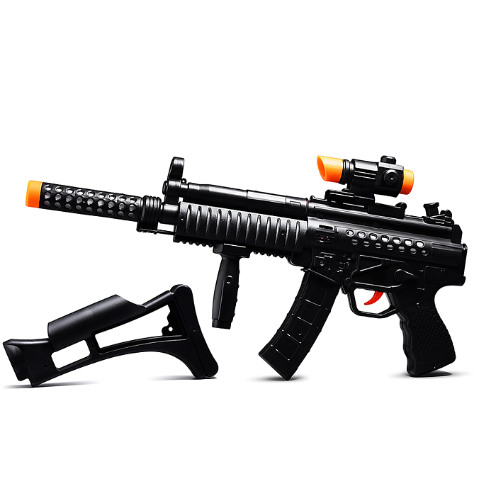 Фото к товару Набор полицейского BT0070-2 "Под прикрытием" (автомат,очки,свисток,наручники) в коробке Набор полицейского BT0070-2 "Под прикрытием" (автомат,очки,свисток,наручники) в коробке