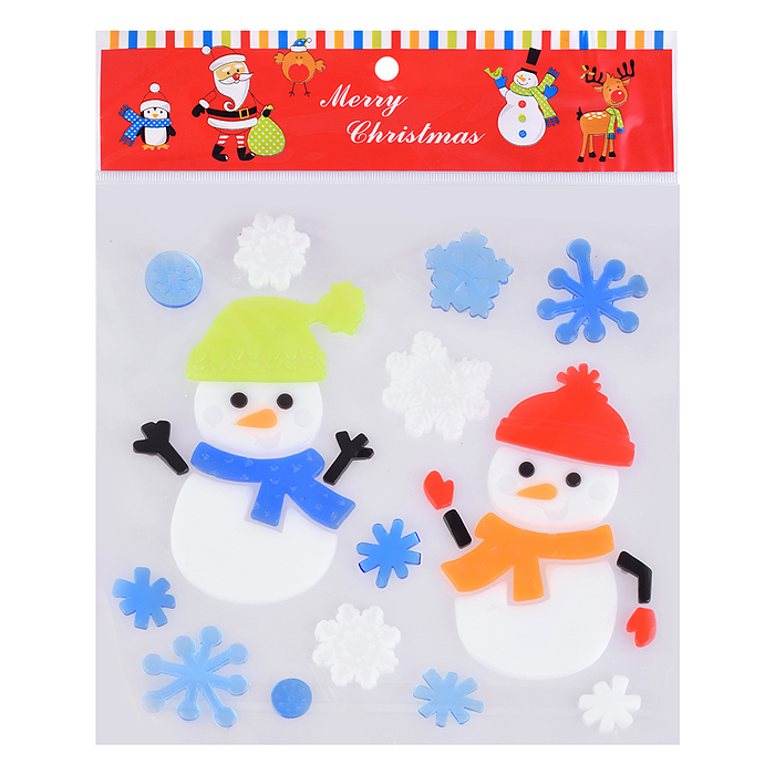 Фото к товару Наклейки для декора S2674 "Зимние радости" (18х18 см) Наклейки для декора S2674 "Зимние радости" (18х18 см)