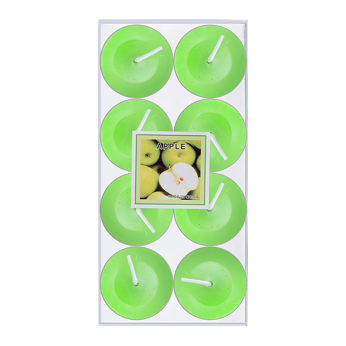 Набор свечей восковых 00-7028 (8шт х 3,5*1см) в ассортименте