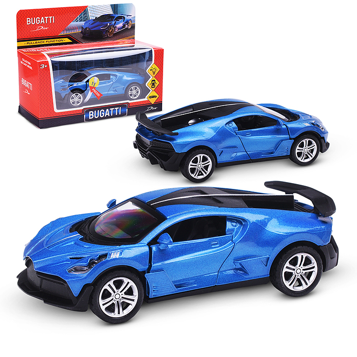 Модель металл свет-звук bugatti divo 14,9 см, (двери) инерция, спойлер Модель металл свет-звук bugatti divo 14,9 см, (двери) инерция, спойлер
