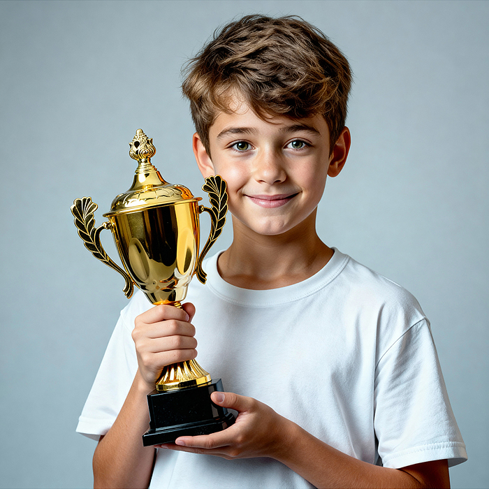 Фото к товару Кубок спортивный 00-6982 металл (29 см) Кубок спортивный 00-6982 металл (29 см)