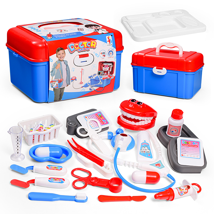 Набор доктора SD169-275 "Педиатр" в чемодане Набор доктора SD169-275 "Педиатр" в чемодане