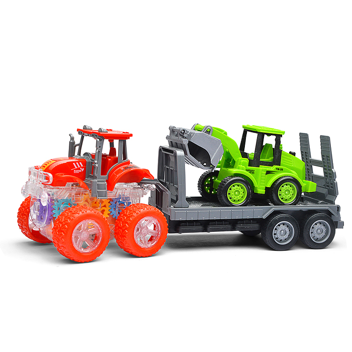 Машина YM-1112G1 "Фермерский транспорт" в пакете