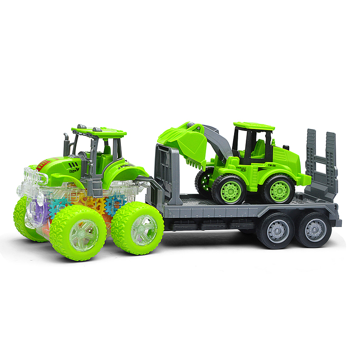 Машина YM-1112G1 "Фермерский транспорт" в пакете