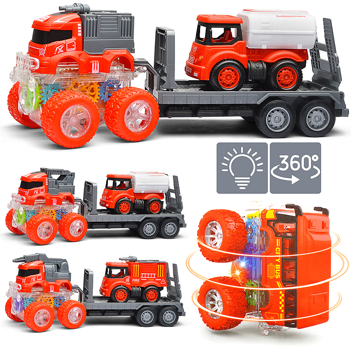 Машина YM-1103G1 "Пожарная техника" в пакете Машина YM-1103G1 "Пожарная техника" в пакете