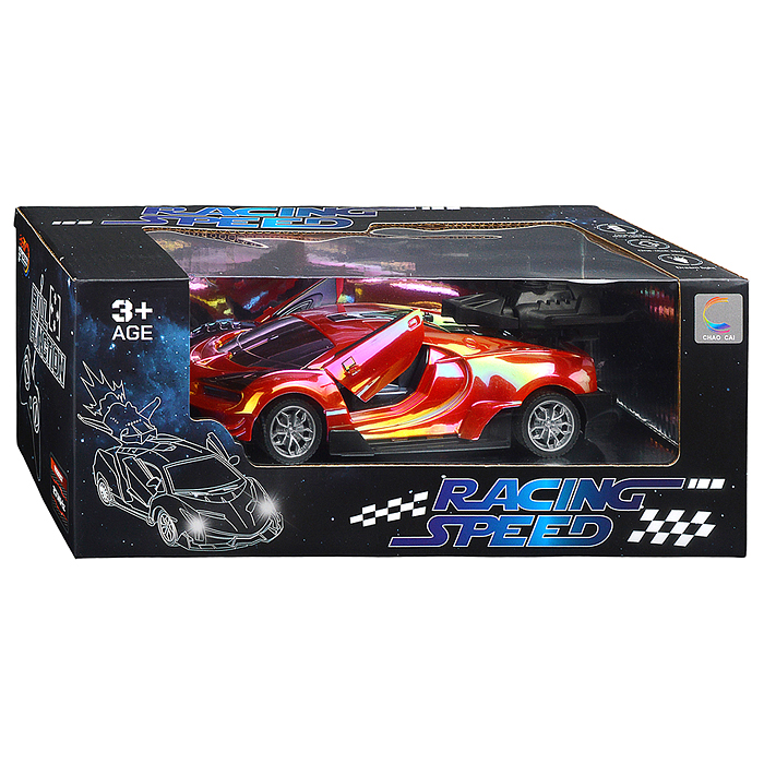 Фото к товару Машина 6818A "Гонки на трассе" р/у 27 MHz, в коробк Машина 6818A "Гонки на трассе" р/у 27 MHz, в коробк