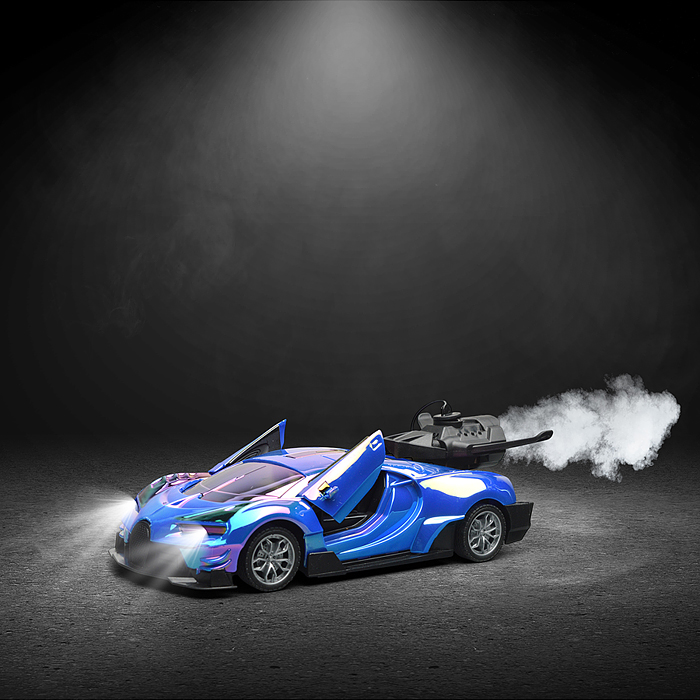 Фото к товару Машина 6818A "Гонки на трассе" р/у 27 MHz, в коробк Машина 6818A "Гонки на трассе" р/у 27 MHz, в коробк