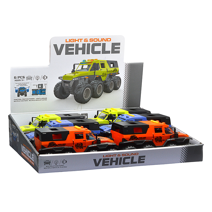 Фото к товару Машина YM-9902F "Завоеватель" в коробке Машина YM-9902F "Завоеватель" в коробке