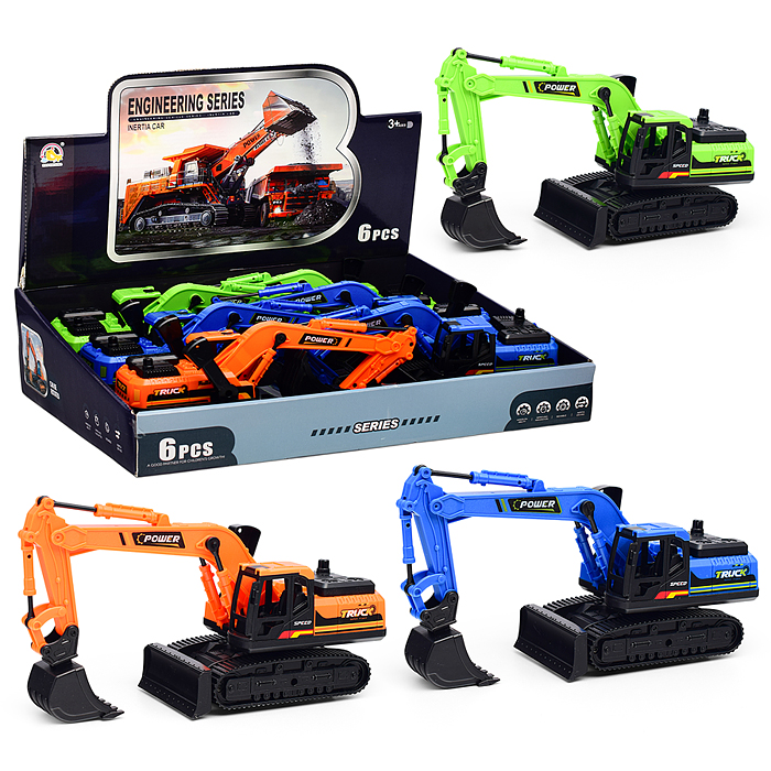 Экскаватор BHX874 "Строитель" в коробке Экскаватор BHX874 "Строитель" в коробке