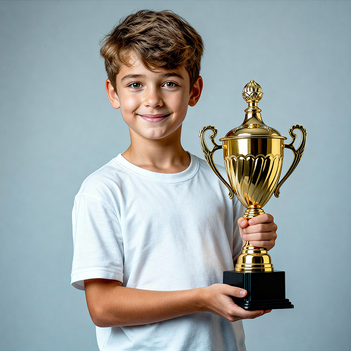 Фото к товару Кубок спортивный 00-6980 металл (32 см) Кубок спортивный 00-6980 металл (32 см)