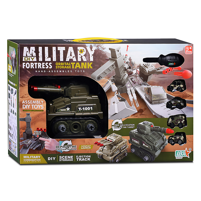 Фото к товару Паркинг 269-71 "Военный танк" в коробке Паркинг 269-71 "Военный танк" в коробке