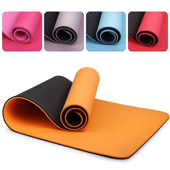 Коврик гимнастический TPE 00-6973 (61*183*10мм 1050г)